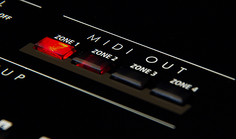 MULTIPLE MIDI ZONES