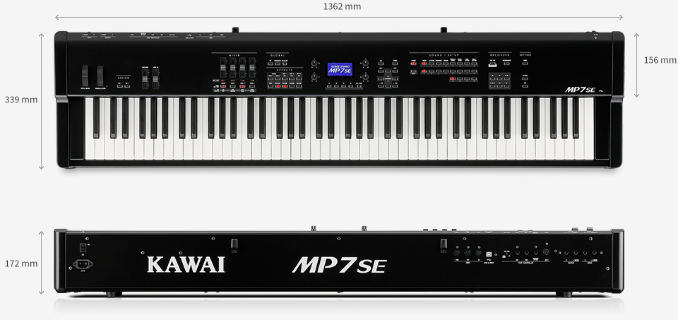 KAWAI MP7SE STAGE PIANO